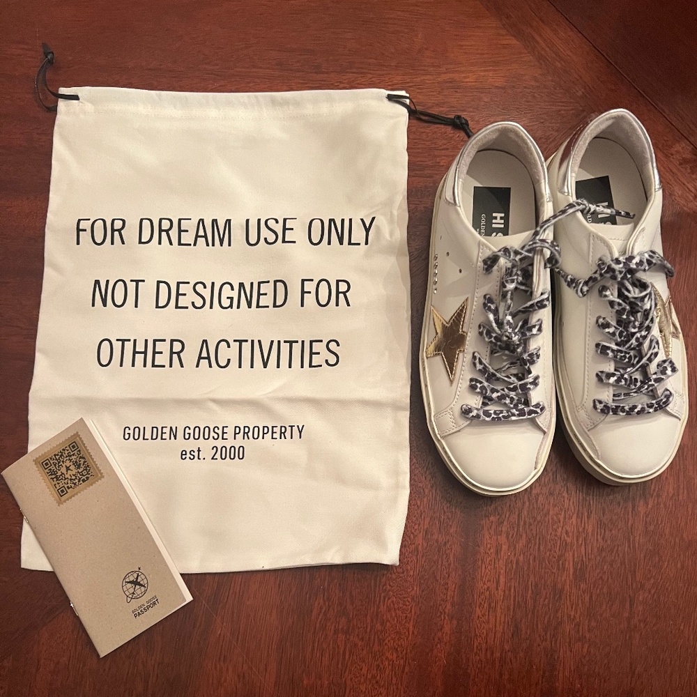 Golden Goose Hi Star Classic with Spur